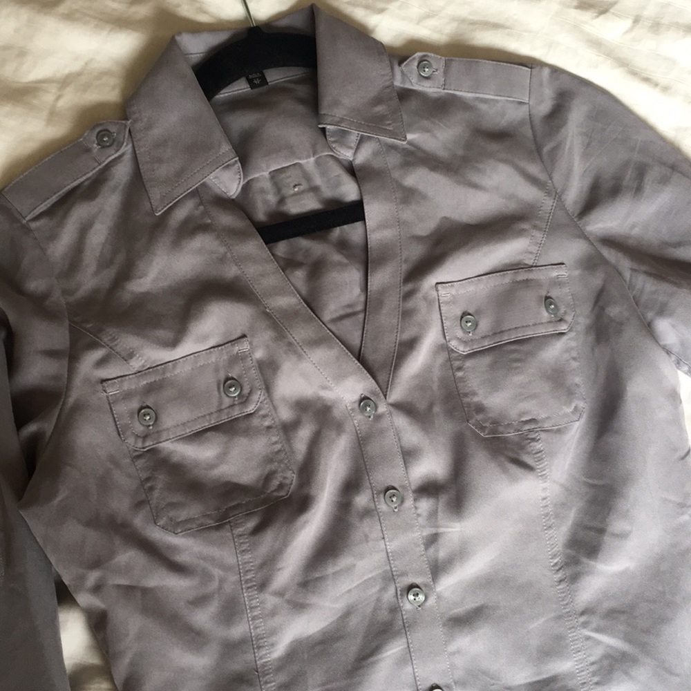 Express Work Button Down Shirt - image 1